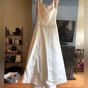 Handmade wedding dress